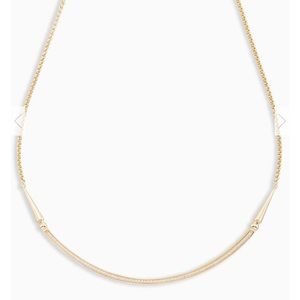 Scottie gold Kendra scott adjustable necklace